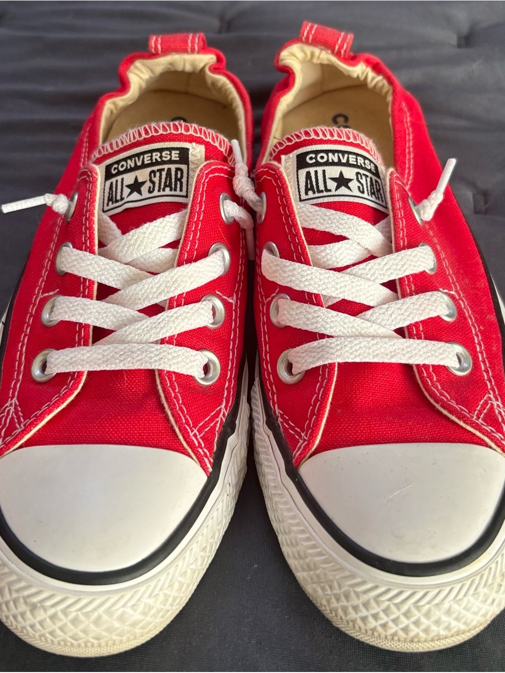 Converse All Star Low Top Sneakers in Red